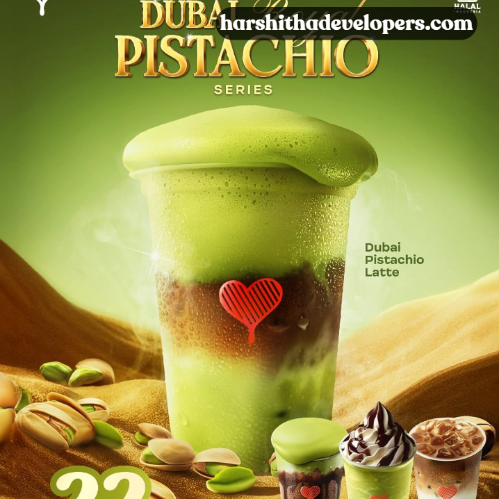 Dubai Royal Pistachio Series: Sensasi Premium Mulai 22 Ribu
