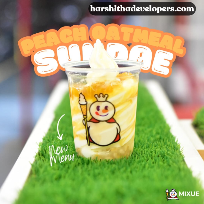 Rayakan Hari Buruh dengan Peach Oatmeal Sundae Hanya 16K